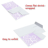 Gift Box,Kati Calypso ,Purple, comes flat & pops up in seconds