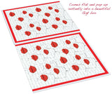 Gift Box, Kati, Lips, 7x7x7 ", comes flat & pops up in seconds