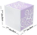 Gift Box,Kati Calypso ,Purple, comes flat & pops up in seconds