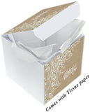 Gift Box, Kati, Lilly,  7x7x7", Happy Birthday, comes flat