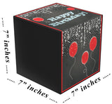 Gift Box, Kati, Happy Birthday, 7x7x7", comes flat & pops up in seconds