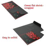 Gift Box,Kati Poppies, 7x7x7", comes flat & pops up in seconds