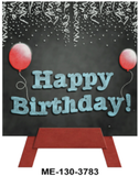 Mini Easel,Happy Birthday, Blank Greeting Cards Artwork For All Occasions