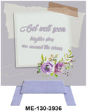 Mini Easel,Get Well Soon, Bland Greeting Cards Artwork For All Occasions