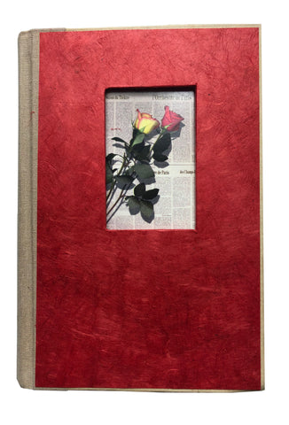 Hardbound Rose Journal 5"x7" Inches - ezgiftbox