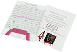 Mini Easel,Journey of 1000 Miles, Blank Greeting Cards Artwork For All Occasions