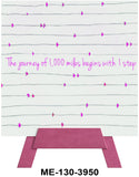 Mini Easel,Journey of 1000 Miles, Blank Greeting Cards Artwork For All Occasions
