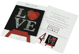 Mini Easel, Love, Blank Greeting Cards, Artwork For All Occasions