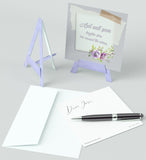 Mini Easel,Get Well Soon, Bland Greeting Cards Artwork For All Occasions