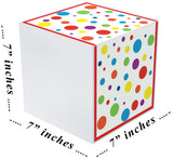 Gift Box,Kati Napoli, 7x7x7",comes flat & pops up in seconds