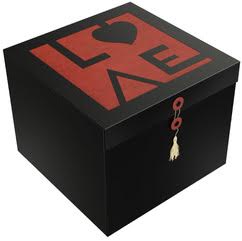 Gift Box, Exa, Love ,10"x10"x 8"