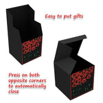 Gift Box,Kati Poppies, 7x7x7", comes flat & pops up in seconds