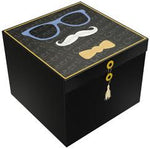 Gift Box, Lodi Mustache, 10"x10"x 8", EZ Gift Box