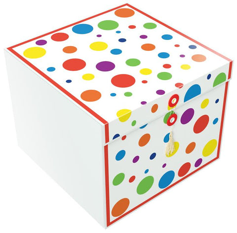 Gift Box, Rita, Napoli, 10x10x8", comes flat & pops up in seconds