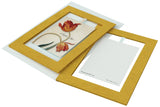 2 Tulips Ambassador Mini Swing Elegant Blank Greeting Cards