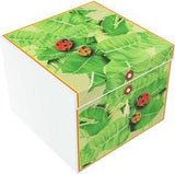 Gift Box, Rita, Lady Bugs ,10x10x8", comes flat & pops up in seconds
