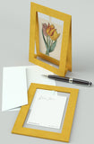 Mini Swing,3 Tulips,Elegant Blank Greeting Cards