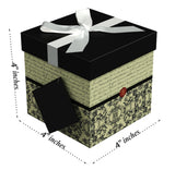 Florence EZ Gift Box 4"x4"x4" Inches - ezgiftbox