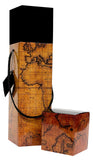 Lafite World Map EZ Wine Box - ezgiftbox