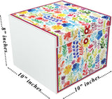 Gift Box, Rita, Flowering ,10x10x8", comes flat & pops up in seconds