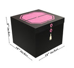 Fuchsia Exa EZ Gift Box 10x10x8 - ezgiftbox
