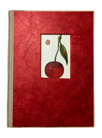 Hardbound Cherry Journal 6"x8" Inches - ezgiftbox