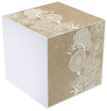 Gift Box,Kati, Coral, 7x7x7", comes flat & pops up in seconds