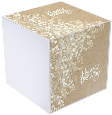 Kati, Lilly, Gift Box 7x7x7", Happy Birthday,EZ Gift Box