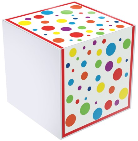 Gift Box,Kati Napoli, 7x7x7",comes flat & pops up in seconds