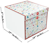 Happy Birthday Rita EZ Gift Box 10x10x8 Inches - ezgiftbox