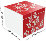 Springtime Rita EZ Gift Box 10x10x8 Inches - ezgiftbox