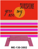 Mini Easel,You Are My Sunshine, Blank Greeting Cards, Artwork For All Occasions