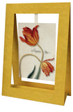 2 Tulips Ambassador Mini Swing Elegant Blank Greeting Cards