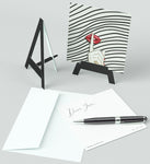 Mini Easel, Sshh, Blank Greeting Cards Artwork For All Occasions