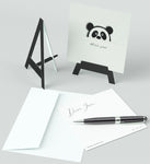 Mini Easel,Miss You, Blank Greeting Cards, Artwork For All Occasions